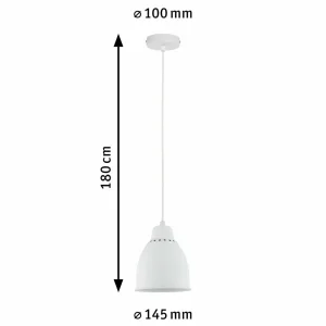 Cheap Paulmann Neordic Hilla suspension, blanche