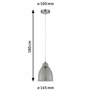 Cheap Paulmann Neordic Hilla suspension, fer brossé