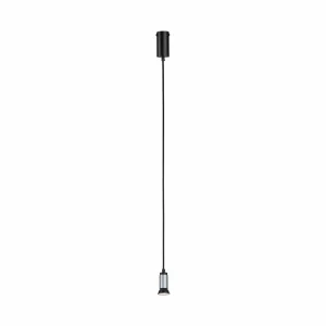 Shop Paulmann Runa suspension, noire/anthracite