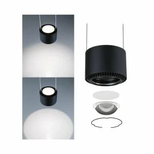 Store Paulmann URail Aldan suspension LED 4 000 K noire