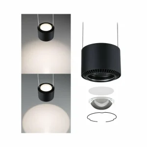 Outlet Paulmann URail Aldan suspension LED, noire
