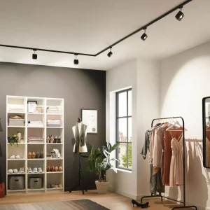 Discount Paulmann URail connecteur en X fixe noir mat