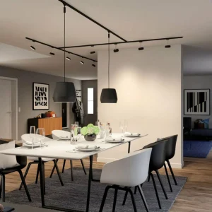 Discount Paulmann URail connecteur en X fixe noir mat