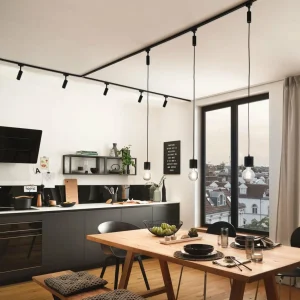 Discount Paulmann URail connecteur en X fixe noir mat