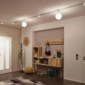 Shop Paulmann URail LED Connecteur en L, chromé mat
