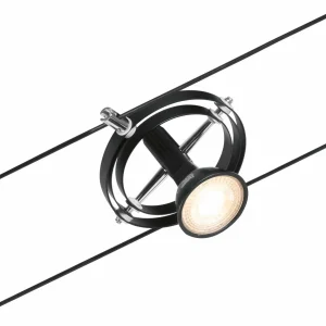 New Paulmann Wire Cardan système câble, 5 lampes, noir