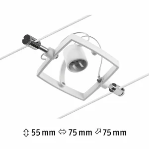 Shop Paulmann Wire Mac II spot blanc pour système câble