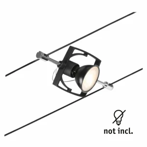 Discount Paulmann Wire Mac II spot noir pour système câble