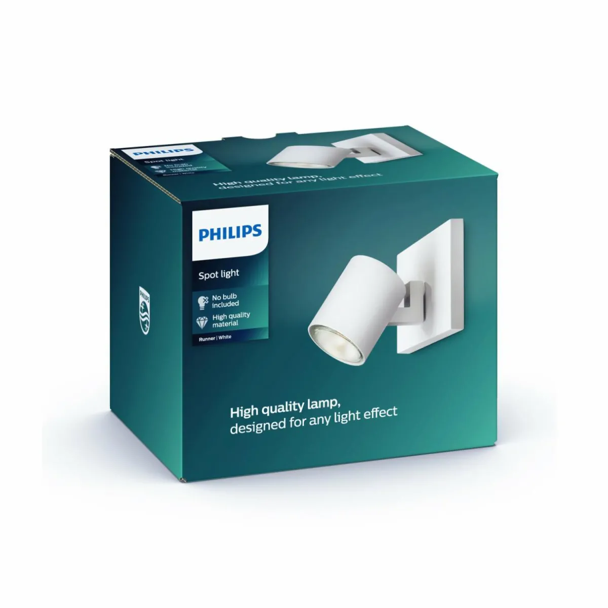 philips_myliving_runner_spot_gu__lampe_blanc_0.webp Shop Philips myLiving Runner spot GU10 1 lampe blanc