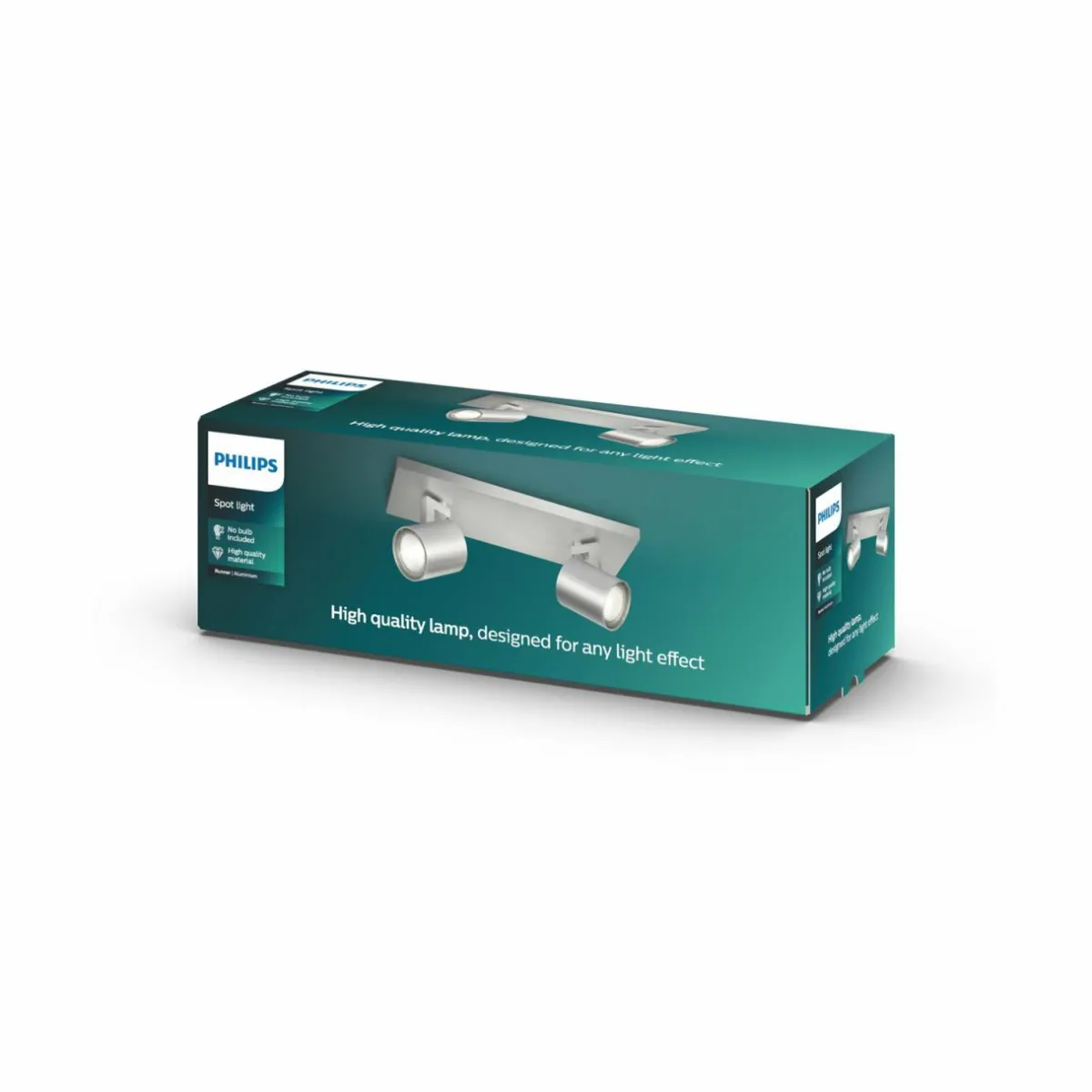 philips_myliving_runner_spot_gu__lampes_alu_0.webp Outlet Philips myLiving Runner spot GU10 2 lampes alu