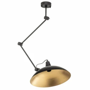 Online ALDEX Plafonnier 808 réglable à 1 lampe noir/doré