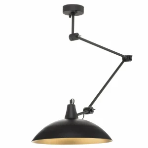 Online ALDEX Plafonnier 808 réglable à 1 lampe noir/doré