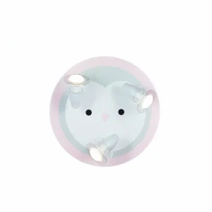 Cheap Waldi-Leuchten GmbH Plafonnier à spots Pingouin 3 lampes, bord rose