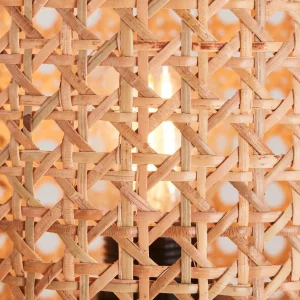 Best Sale Brilliant Plafonnier à spots Wiley en rotin, 4 lampes