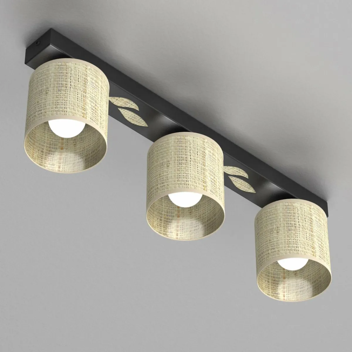plafonnier_adeline_abatjour_rotin___lampes_long_2.webp Flash Sale Luminex Plafonnier Adeline abat-jour rotin à 3 lampes long