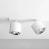 Flash Sale ALDEX Plafonnier avec spots Bot, blanc, quatre lampes