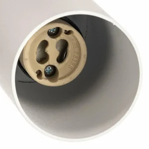 Store Nowodvorski Lighting Plafonnier avec spots Eye Super, hauteur 58 cm, blanc