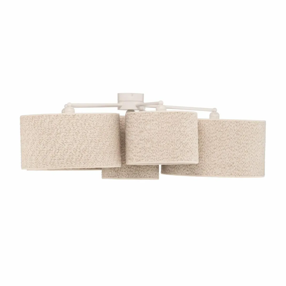 plafonnier_boucle_avec_six_abatjour_cru_1.webp Flash Sale Euluna Plafonnier Boucle avec six abat-jour, écru