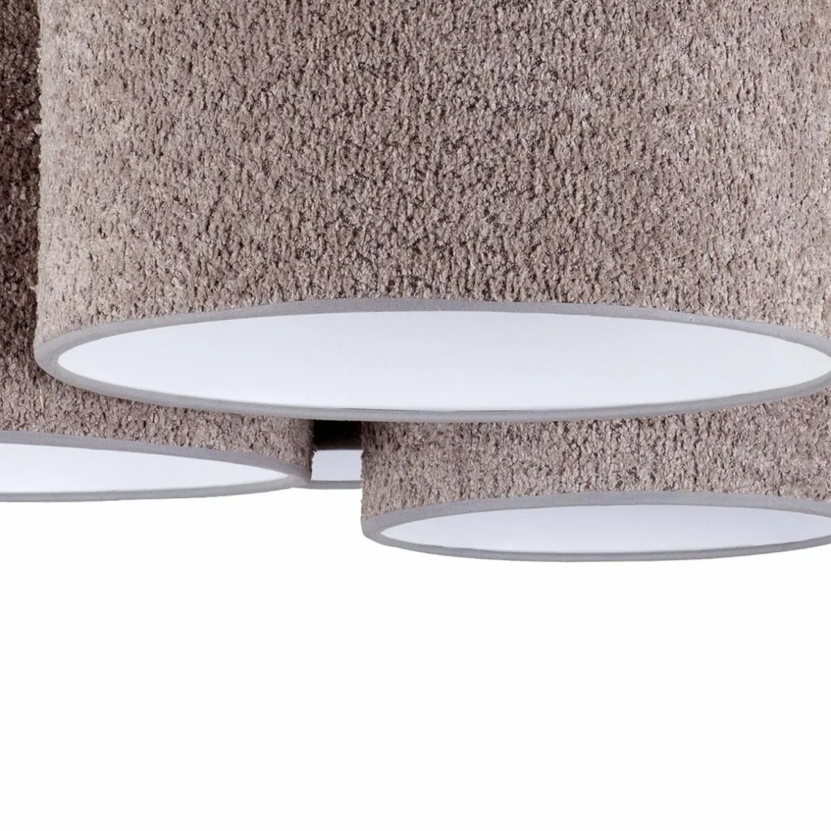 plafonnier_boucle_avec_six_abatjour_gris_3.webp Best Sale Euluna Plafonnier Boucle avec six abat-jour, gris