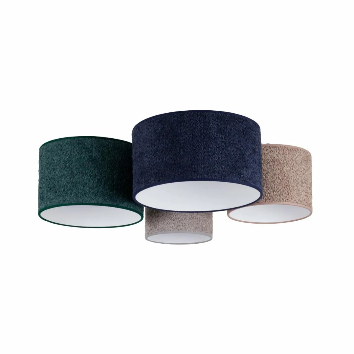 plafonnier_boucle_x_bleuvertcappuccinogris_0.webp Cheap Euluna Plafonnier Boucle x4 bleu/vert/cappuccino/gris
