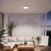 Best TEMAR LIGHTING Plafonnier Cleo, Ø 20 cm, IP54, blanc, métal, E27