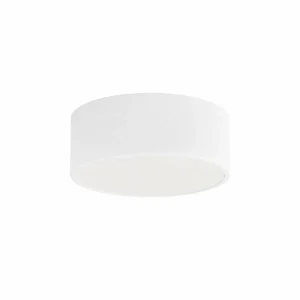 Best TEMAR LIGHTING Plafonnier Cleo, Ø 20 cm, IP54, blanc, métal, E27