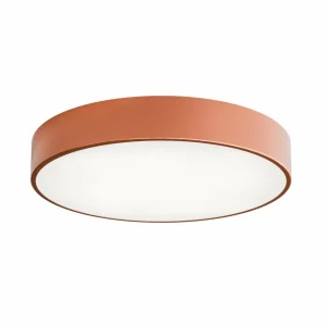 Clearance TEMAR LIGHTING Plafonnier Cleo, Ø 50 cm, IP54, couleur cuivre, métal, E27