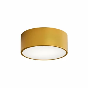 Best TEMAR LIGHTING Plafonnier Cleo, Ø 20 cm, IP54, doré, métal, E27