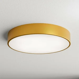 Online TEMAR LIGHTING Plafonnier Cleo, Ø 50 cm, IP54, doré, métal, E27