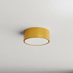 Best TEMAR LIGHTING Plafonnier Cleo, Ø 20 cm, IP54, doré, métal, E27