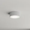 Cheap TEMAR LIGHTING Plafonnier Cleo, Ø 20 cm, IP54, gris, métal, E27