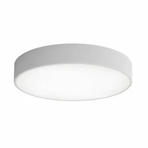 Cheap TEMAR LIGHTING Plafonnier Cleo, Ø 50 cm, IP54, gris, métal, E27
