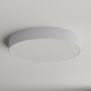 Cheap TEMAR LIGHTING Plafonnier Cleo, Ø 50 cm, IP54, gris, métal, E27