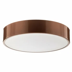 Shop TEMAR LIGHTING Plafonnier Cleo 400, IP54, Ø 40 cm cuivre