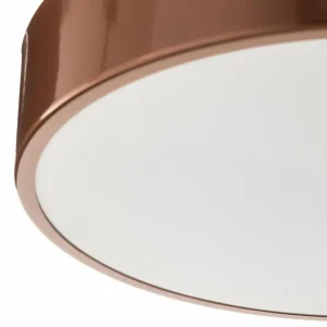 Shop TEMAR LIGHTING Plafonnier Cleo 400, IP54, Ø 40 cm cuivre
