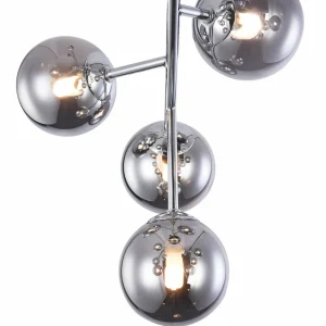 Discount Maytoni Plafonnier Dallas à 12 billes de verre, chromé