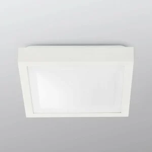 Clearance FARO BARCELONA Plafonnier de salle de bain Tola, 27x27 cm, blanc