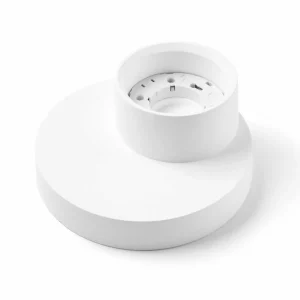Sale TECNICO by Sforzin Plafonnier Demetra, Ø 16 cm, blanc, plâtre, GX53