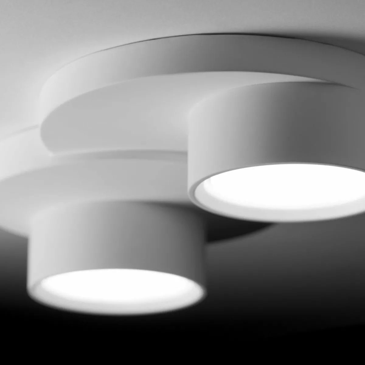 plafonnier_demetra___lampes__cm_blanc_pltre_gx_2.webp Cheap TECNICO by Sforzin Plafonnier Demetra, à 2 lampes, 29 cm, blanc, plâtre, GX53