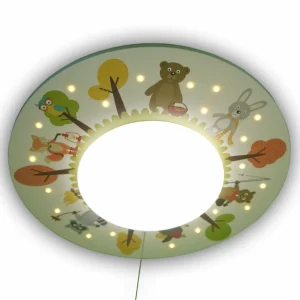 Online Niermann Standby Plafonnier Drôles animaux de la forêt, x1, 20 LED