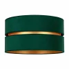 Discount Duolla Plafonnier Duo, vert/doré Ø 60 cm, à 1 lampe