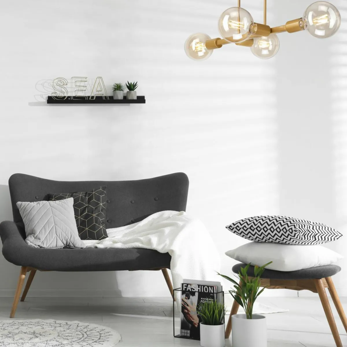 plafonnier_eliza__quatre_lampes_dor_0.webp Discount Lamkur Plafonnier Eliza, à quatre lampes, doré