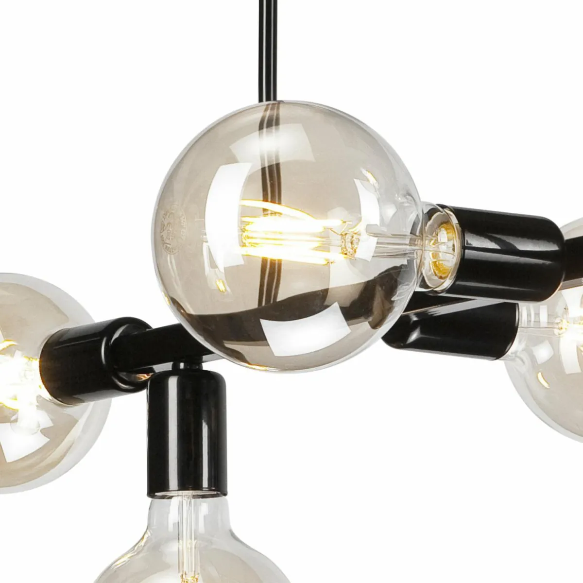 plafonnier_eliza__six_lampes_noir_3.webp Flash Sale Lamkur Plafonnier Eliza, à six lampes, noir