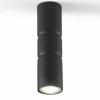 Online Metallux Plafonnier en saillie Turbo, fixe, noir