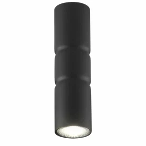 Online Metallux Plafonnier en saillie Turbo, fixe, noir