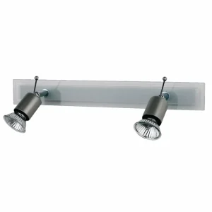Flash Sale Busch Plafonnier en verre SARA à 2 lampes