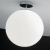 Sale AILATI Plafonnier en verre Sferis, 40 cm, chrome