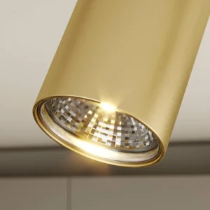 Outlet Nowodvorski Lighting Plafonnier Eye Spot à 4 lampes, noir/laiton