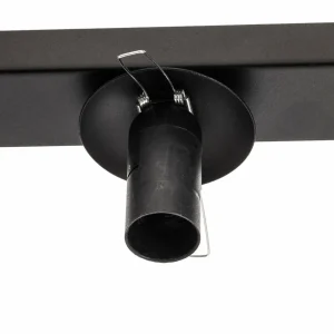 Cheap EMIBIG LIGHTING Plafonnier Fit, noir/graphite, à deux lampes