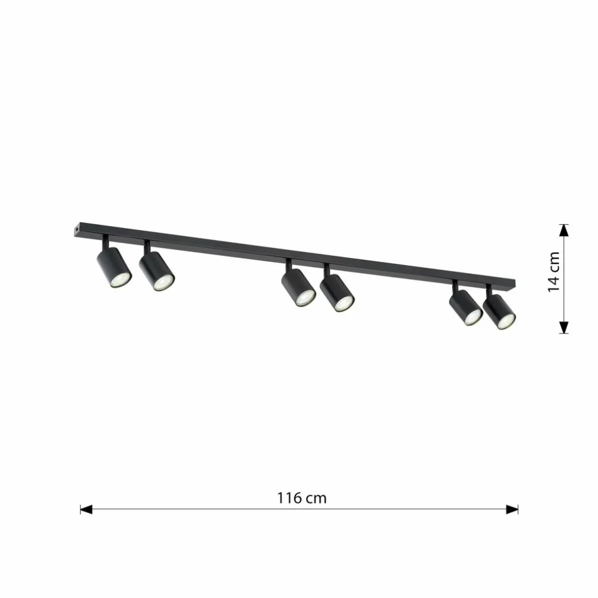 plafonnier_flash_noir___lampes_mtal_3.webp Sale EMIBIG LIGHTING Plafonnier Flash, noir, à 6 lampes, métal